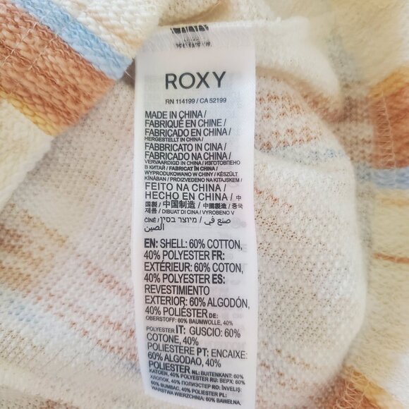 ๐โ๏ธ Roxy Todos Santos Hoodie Pullover โ๏ธ๐ - Picture 4 of 9